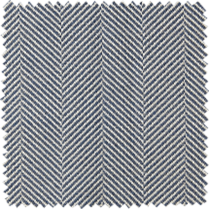 Harper Round Footstool in Uniform House Herringbone Weave