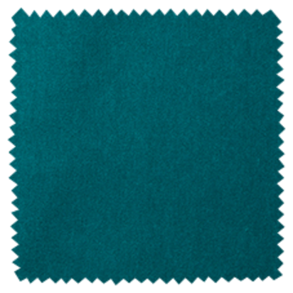 Harper Round Footstool in Neptune Smart Velvet