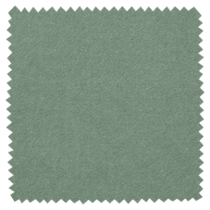 Harper Round Footstool in Sage Smart Velvet