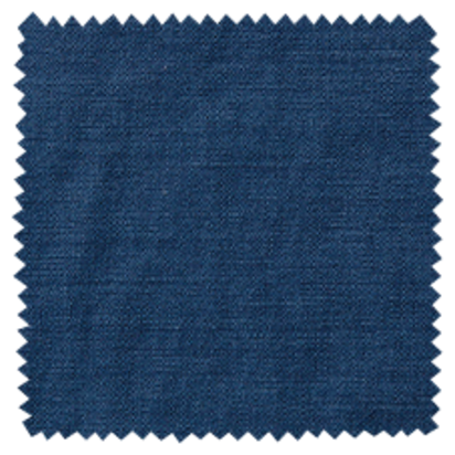 Carmel LHF Chaise Sofa in Oxford Blue Brushed Linen Cotton