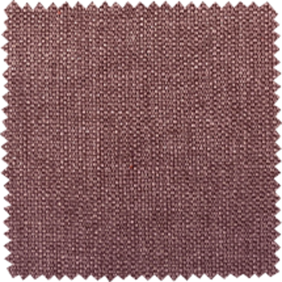 Harper Round Footstool in Pinot Noir Norfolk Cotton