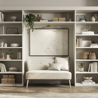 BEAU 2 SEATER SOFA SAND / BLONDE WOOD