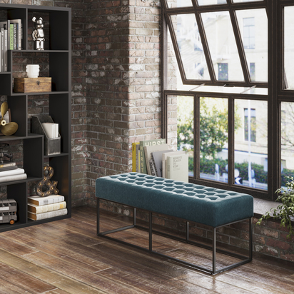 BODEN YALE BLUE BENCH