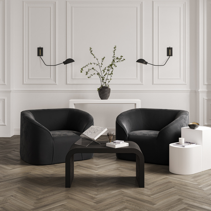 REED WHITE SIDE TABLE (2 PACKS)