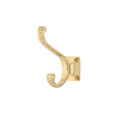 Bekan Brass Hat and Coat Hook | Antique Brass