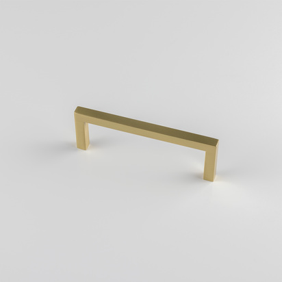 Cobh Brass handle - 130x45x10mm | Satin Brass