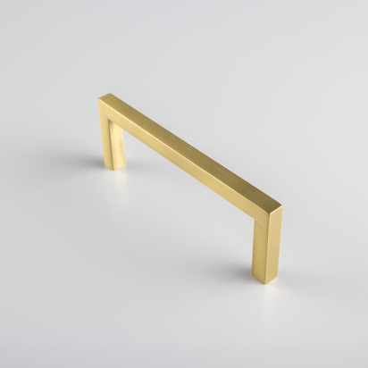 Cobh Brass handle - 130x45x10mm | Satin Brass