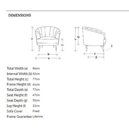 Harper Armchair in Damson Smart Velvet