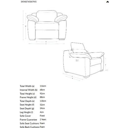 Hudson Recliner Armchair in Hummingbird House Soft Touch