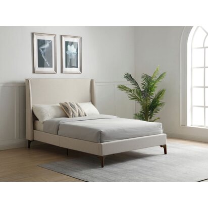 Florence Bed, Super King , Asteria Stone Textured Weave