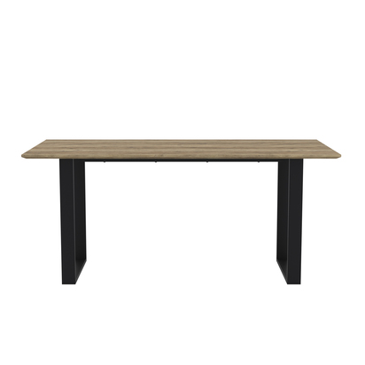 ANTIBES RUSSET / BLACK DINING TABLE (2 PACKS)