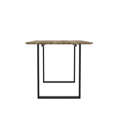 ANTIBES RUSSET / BLACK DINING TABLE (2 PACKS)