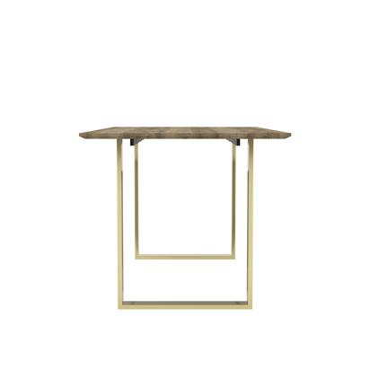 ANTIBES RUSSET / GOLD DINING TABLE (2 PACKS)