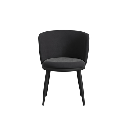 NOVA BLACK / BLACK DINING CHAIR (2 CHAIRS / 2 PACKS)