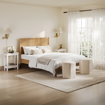PALMS SMOKED DOUBLE BED (2 PACKS)