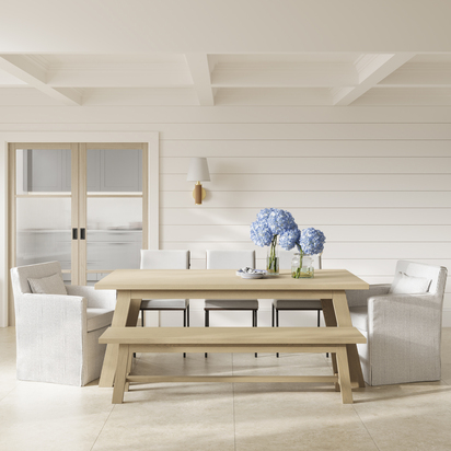 SCOUT WHITE DINING CHAIR (2 PER PACK)