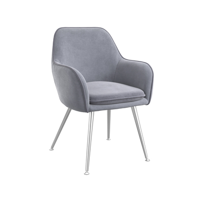 TARA GREY DINING CHAIR (2 PER PACK)