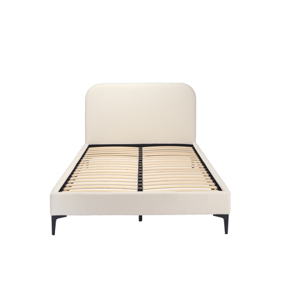 ALBANY IVORY KING SIZE BED (2 PACKS)