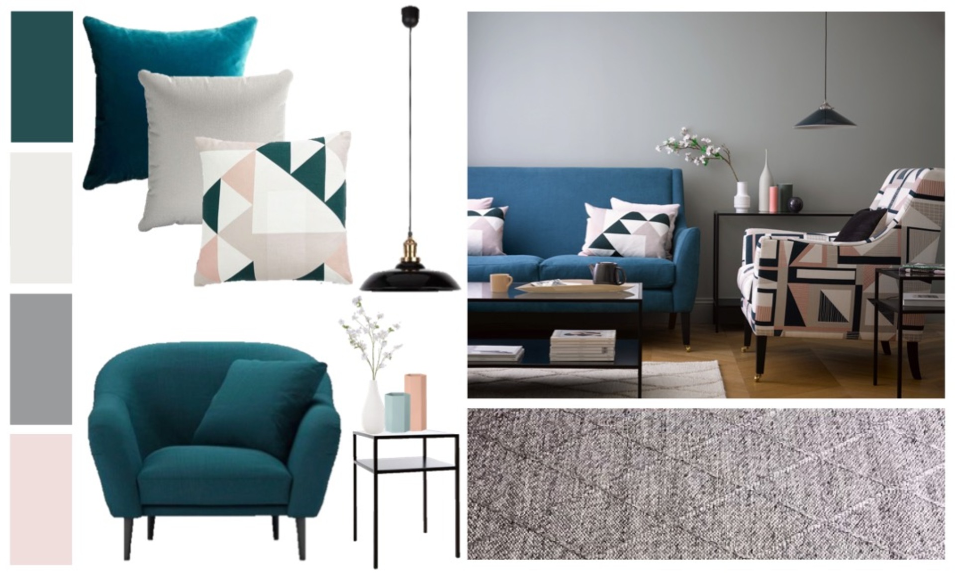 modern amp cosy living room with a touch of industrial mybespokeroom