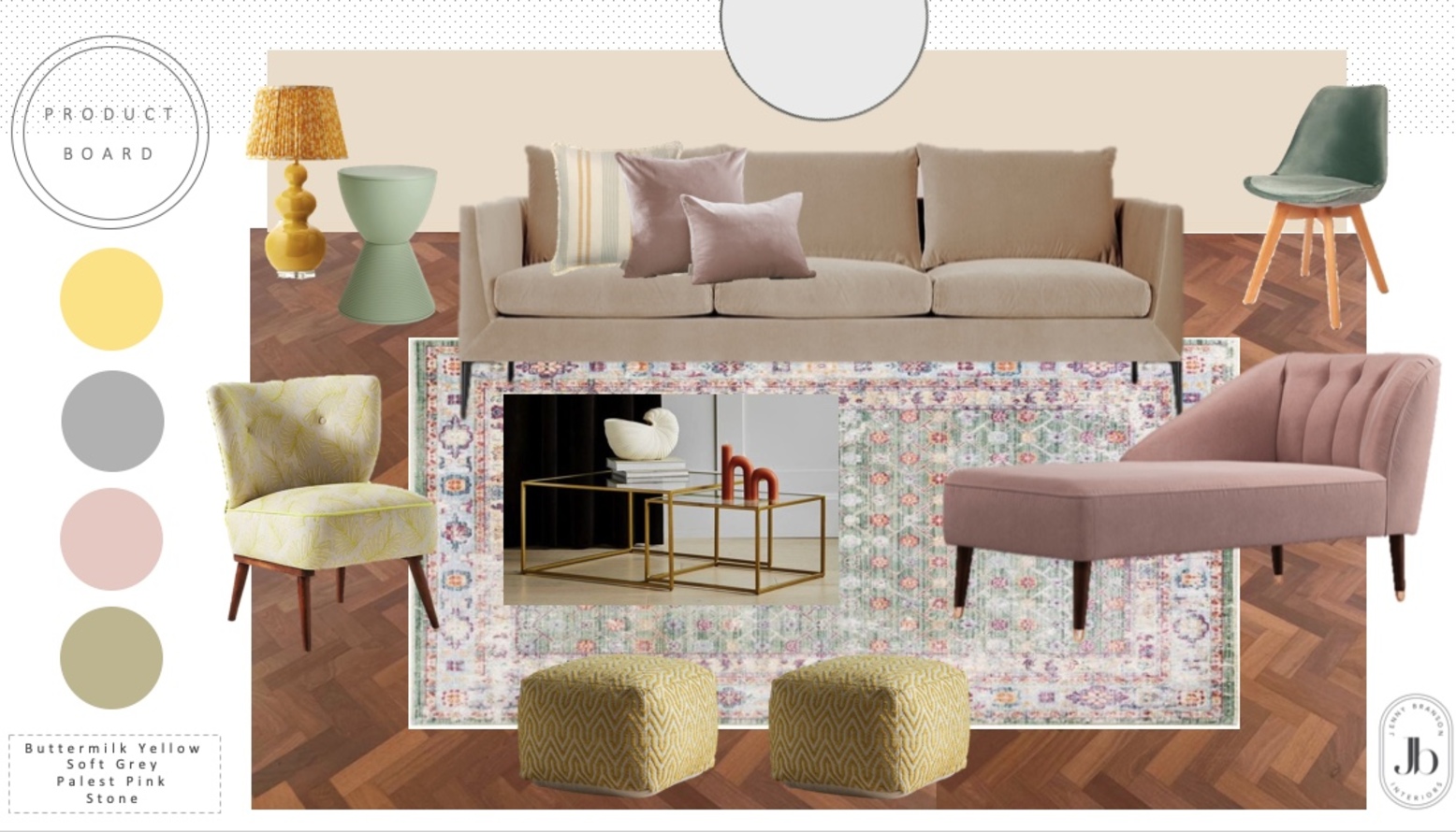 Soft Summery Living Room