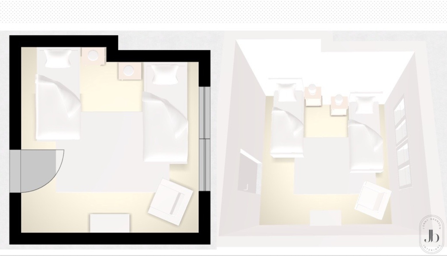 Project Ansell - Twin Guest Bedroom