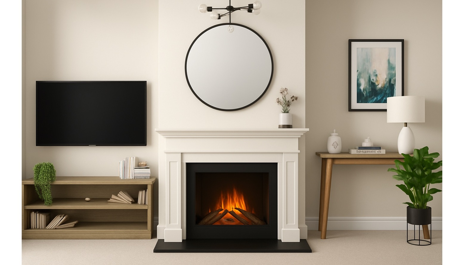 Fireplace Wall - Good Intentions