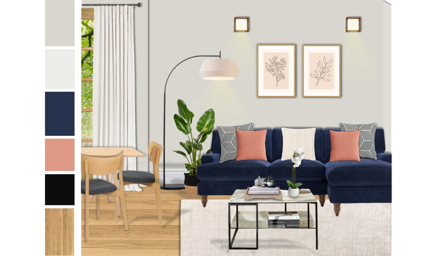 Living/ Dining Moodboard 