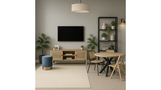 Calming Living & Dining Room Design: A Soft, Balanced Transformation — photo 2