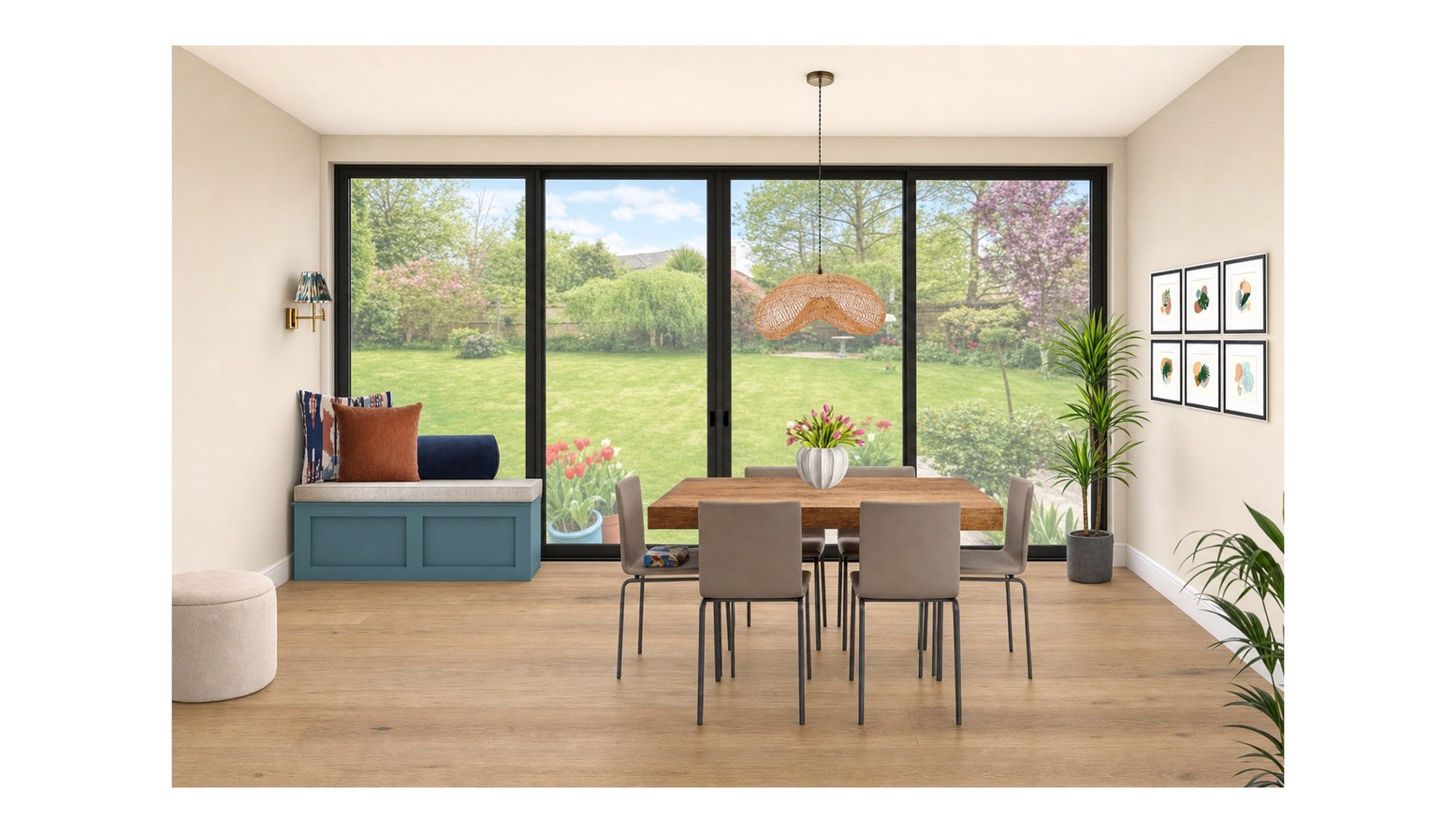 Patio Doors - Dining Area