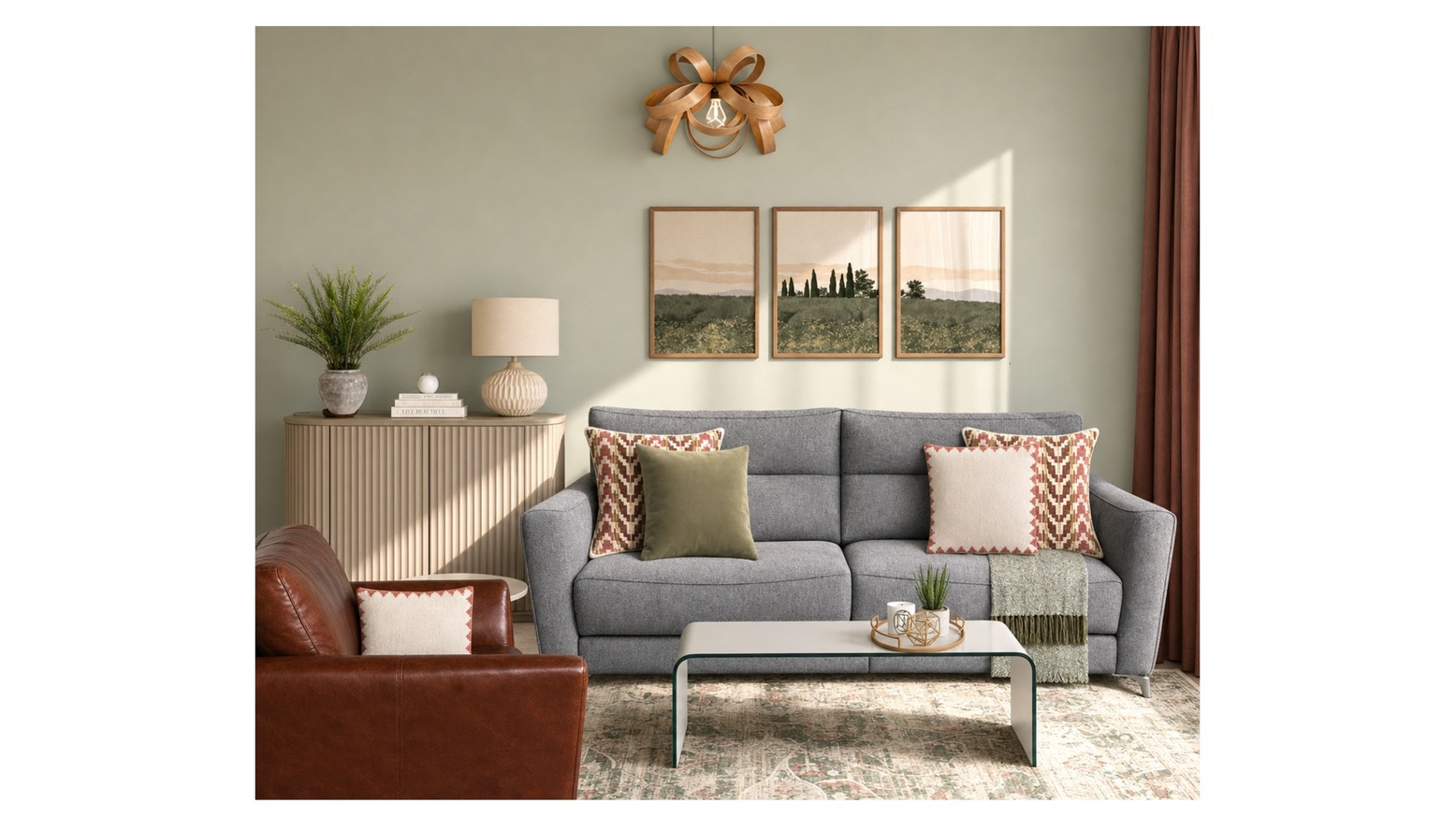 Sofa Wall Visual