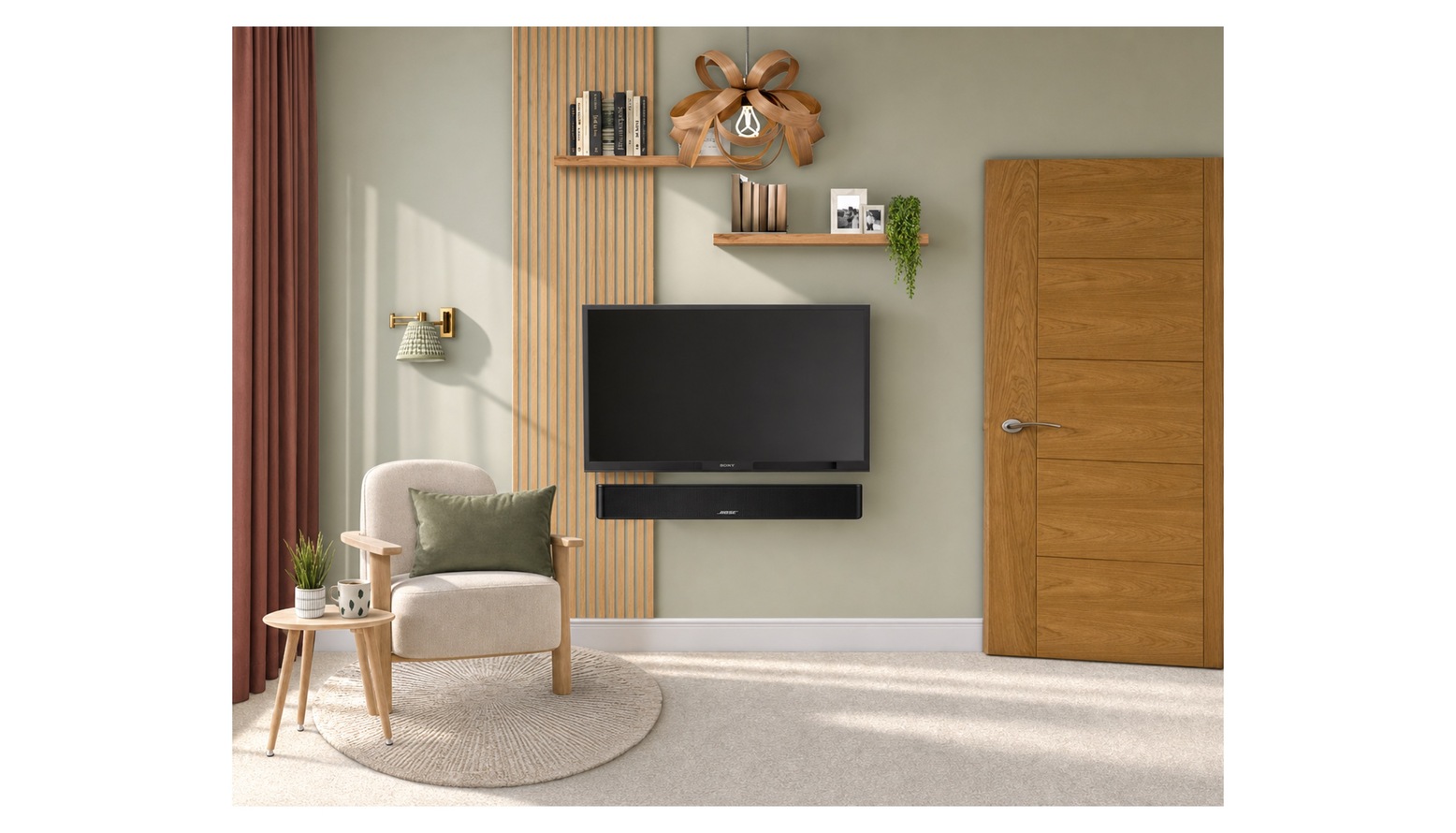 TV Wall Visual