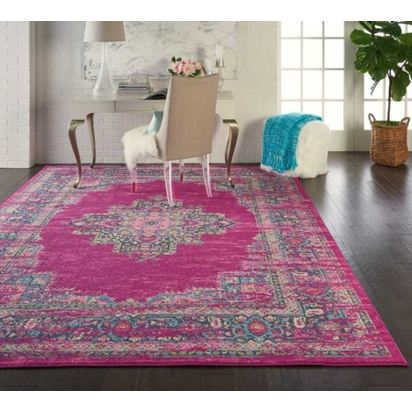 Passion Fuchsia Pink Rug