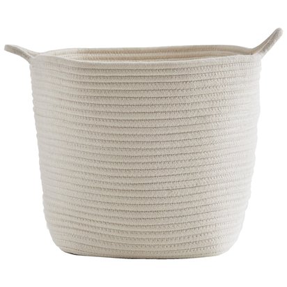 Rope Storage Basket, Ivory