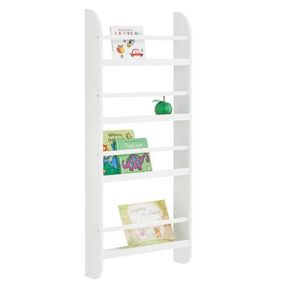 Greenaway Skinny Bookcase, White