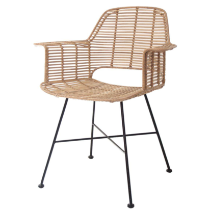 Rattan Tub Chair Natural
