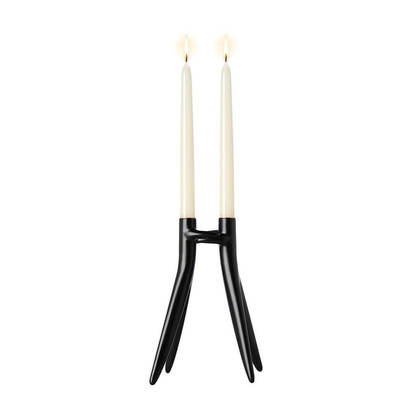 Kartell Abbracciaio Candlesticks - Black