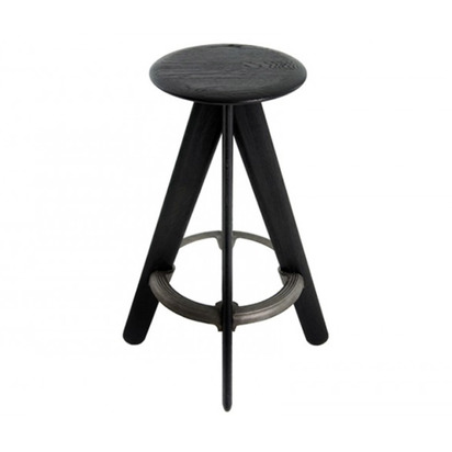 Tom Dixon Slab Bar Stool Black