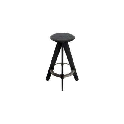 Tom Dixon Slab Bar Stool Black