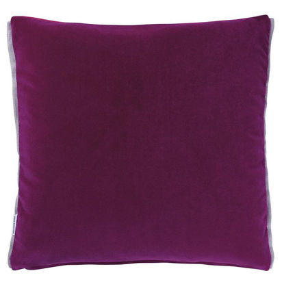 Designers Guild Varese Magenta Cushion Velvet 43x43cm