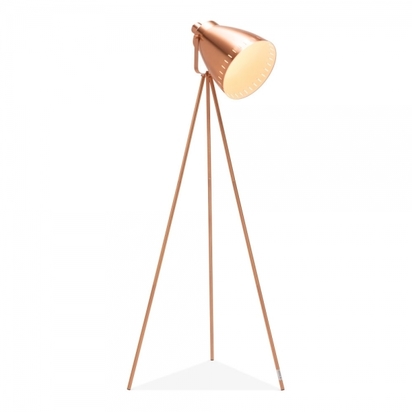 Lana Tripod Floor Lamp, Copper