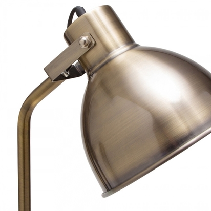 Coraline Metal Floor Lamp, Brass
