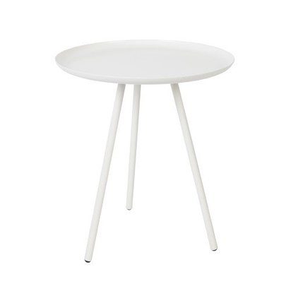 Naken Interiors Frost Side Table - White