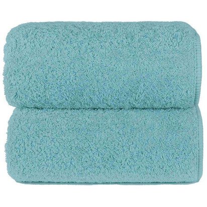 Graccioza Long Double Loop Towels - Black - Bath Sheet