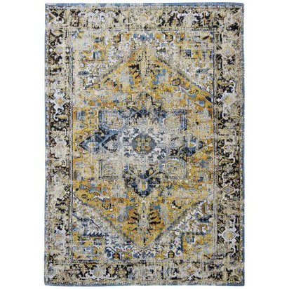 Louis De Poortere Antiquarian Antique Heriz Rug - 8704 Amir Gold - 200cm x 280cm
