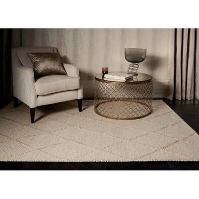 Katherine Carnaby Coast Diamond Rug - CD-02 Cream - 200cm x 300cm
