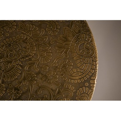 Dutchbone Bast Side Table - Brass