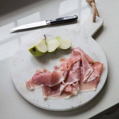 Garden Trading Marble Chopping Board - Round