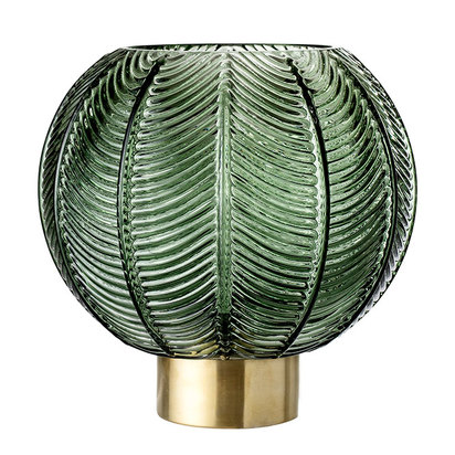 Delightful Green Glass Vase