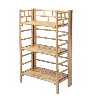 Natural Bamboo Bookcase