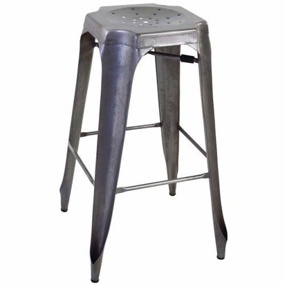 Zago Industrial Bar Stool - Set of 2 - Small - Copper